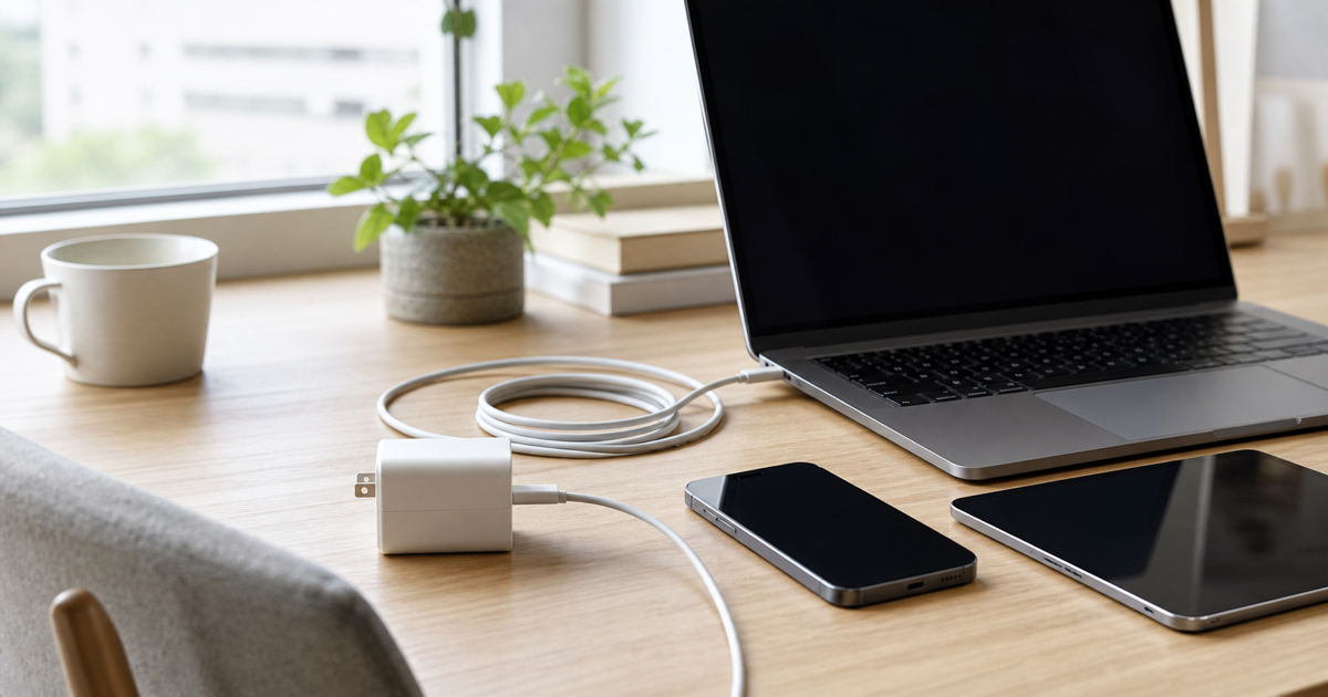 65W USB-C充電器で失敗したくない私が先に見る条件