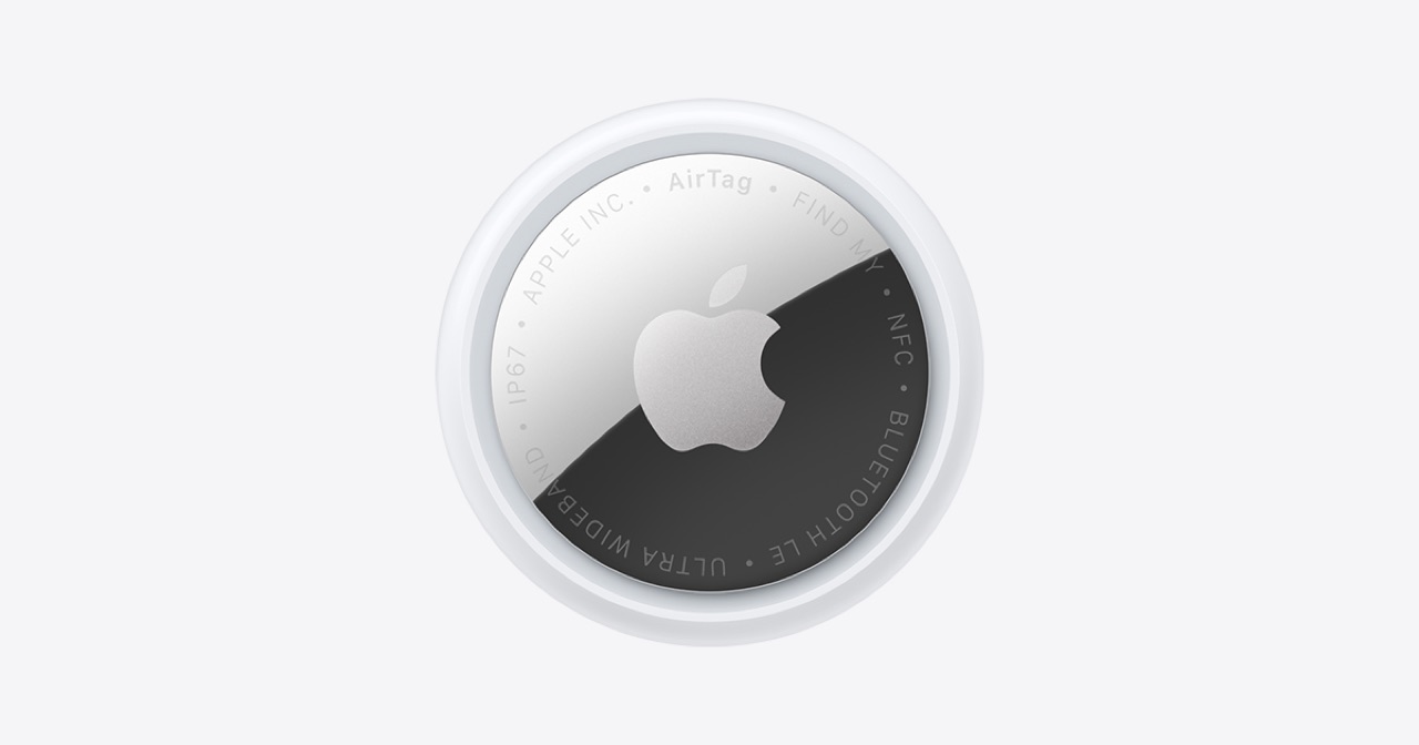 Apple公式画像のAirTag