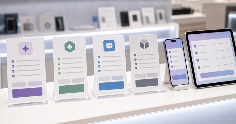 AIツールの有料プランは必要？ChatGPT・Gemini・Claude・Notion AIを選ぶ前の考え方のイメージ