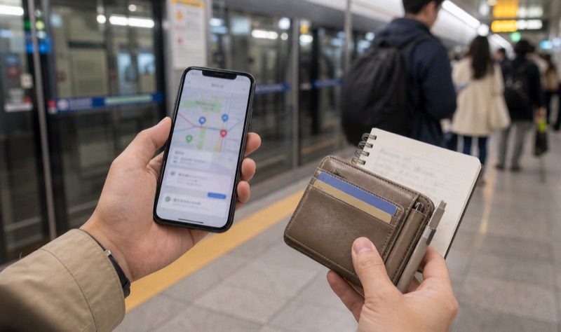 韓国で私が今も消さずに使っているアプリ — 地図・翻訳・配車の本音のイメージ
